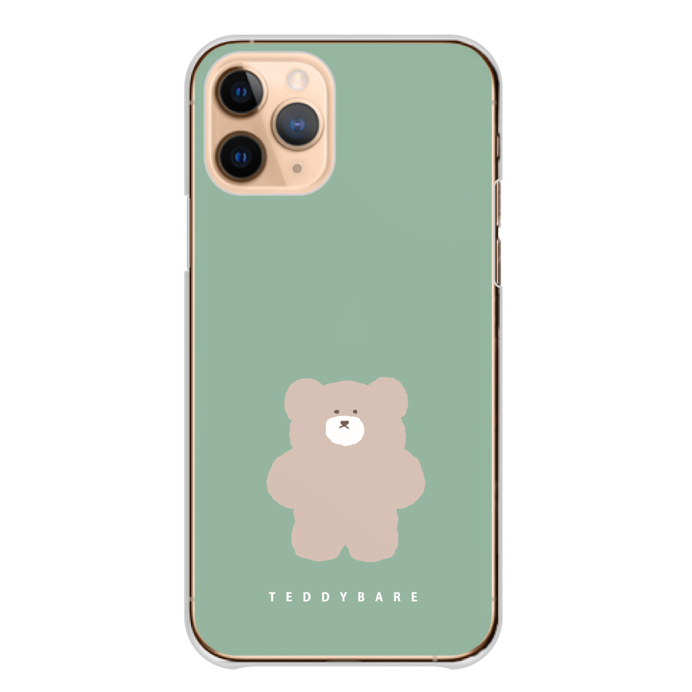 スマホケース 全機種対応 iPhone Android ケース 送料無料 ハード ケース くま テディベア 熊 ゆるキャラ シンプル くすみカラー 韓国 かわいい｜plumeria1988s63｜07