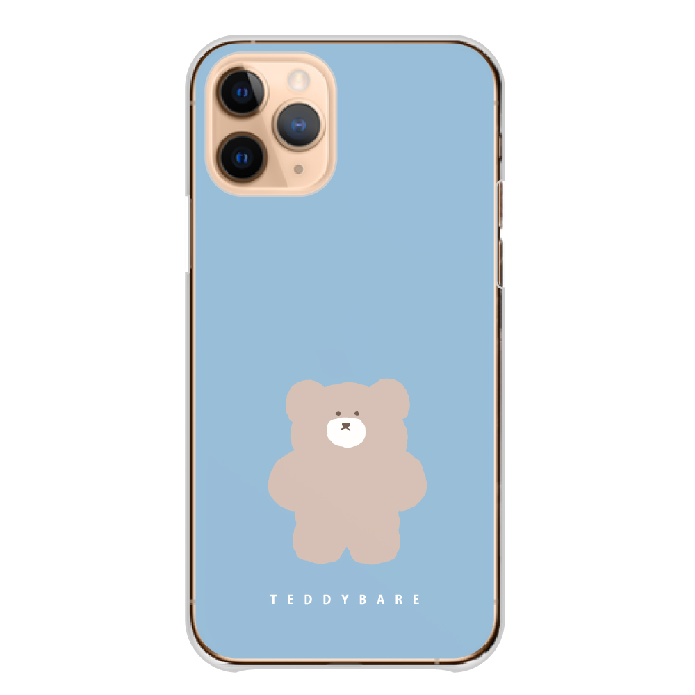 スマホケース 全機種対応 iPhone Android ケース 送料無料 ハード ケース くま テディベア 熊 ゆるキャラ シンプル くすみカラー 韓国 かわいい｜plumeria1988s63｜08