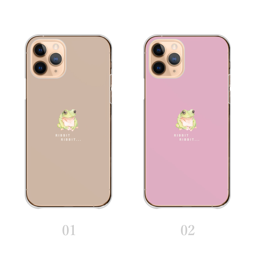 iPhone 13 スマホケース iPhone-13 ケース ハードケース カエル かえる