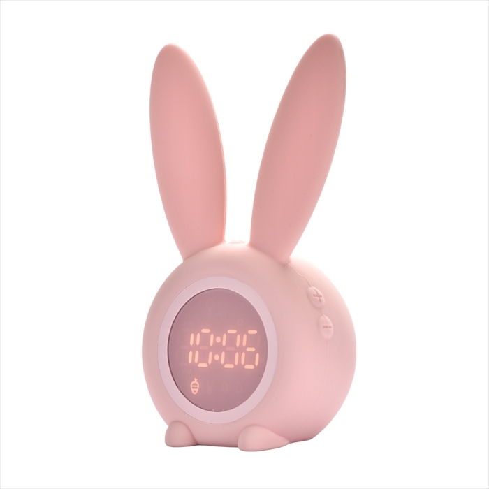 置き時計 目覚まし時計 掛け時計 デジタル時計 光 おしゃれ かわいい ナイトライト ベッドライト 北欧 プレゼント うさぎ シリコン インテリア 卓上 Ledusgwt Plumriver 通販 Yahoo ショッピング