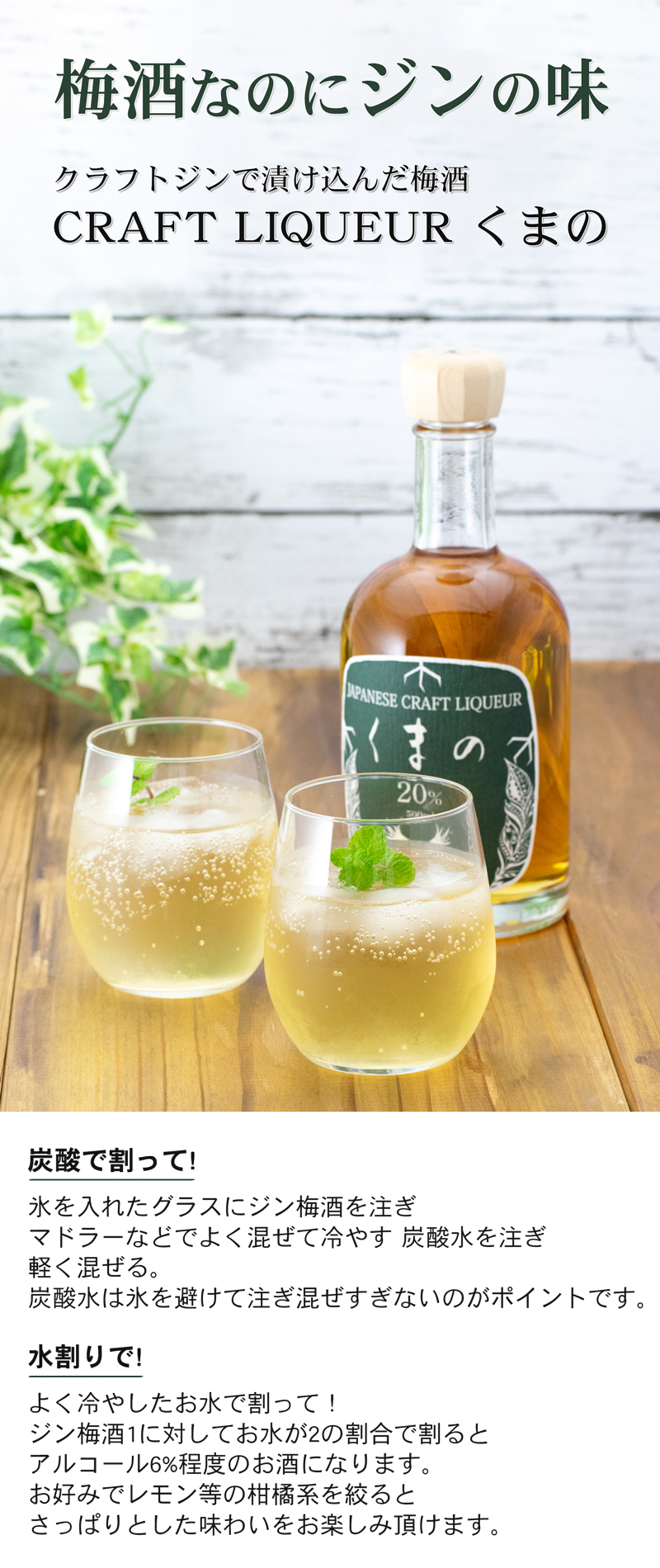 プラム食品 梅酒 プレゼント お酒 ギフト クラフトリキュール