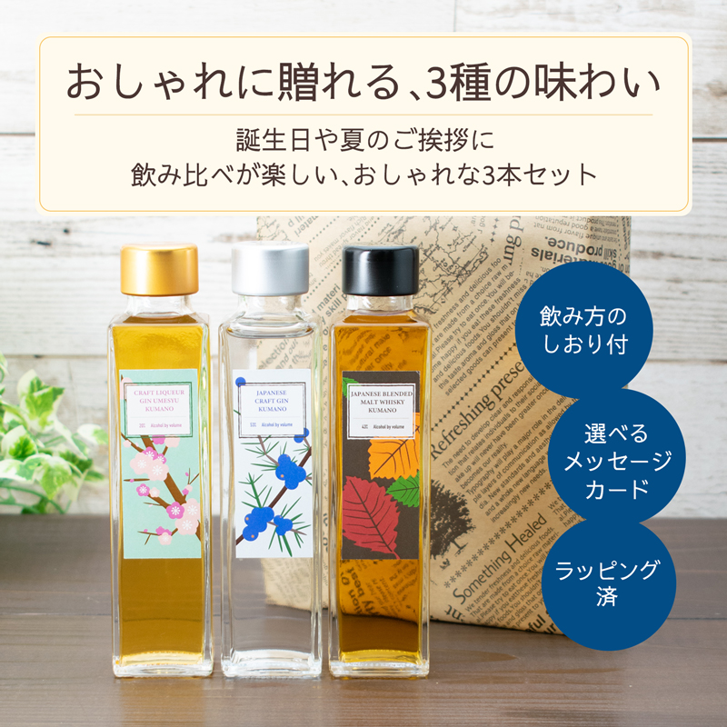 国産ウイスキー 飲み比べ ギフト プレゼント ミニボトル 150ml×3