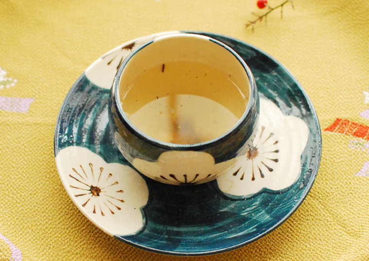 プラム食品 梅昆布茶 粉末 梅こぶ茶 缶 40g×2袋入り 梅こんぶ茶 公式