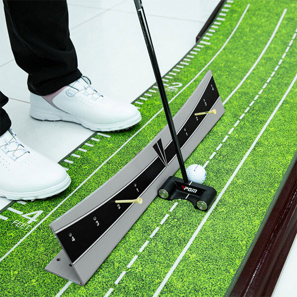 パッティングレール パター練習器 パッティング練習 ゴルフ トレーニング 練習器具 60cm 室内 イメトレ golf 自宅練習  :11109009:plus-h 通販 