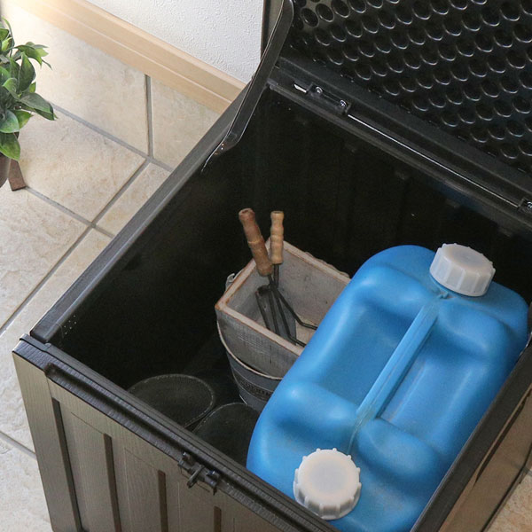 物置 屋外 おしゃれ 小型 置き配 ボックス ベランダ 収納 ベンチ