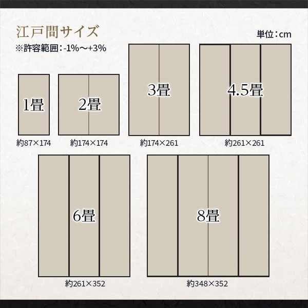 ラグ マット い草 調 江戸間2畳 約174×174cm ブラウン 洗える 日本製 国産 軽量 速乾性 除菌スプレー対応 市松模様 ポリプロピレン 敷物 フロアマット ラグカ…｜plus-one-kagu｜15