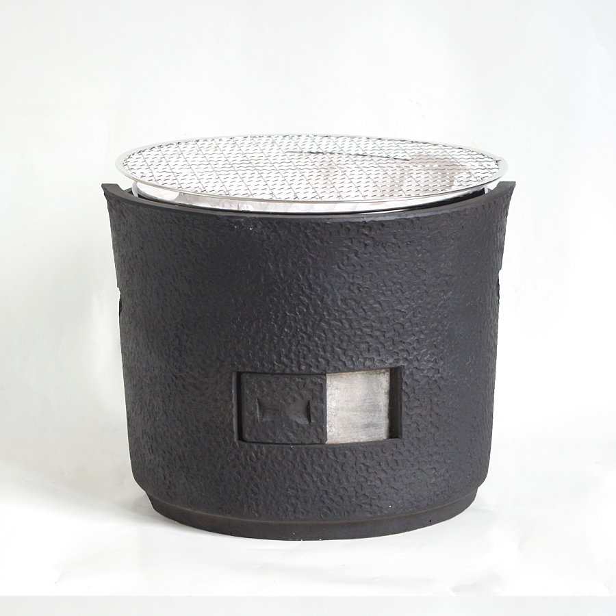 三河焼き七輪 炎匠（三河焼+珪藻土コンロ） | 増田屋 | 02