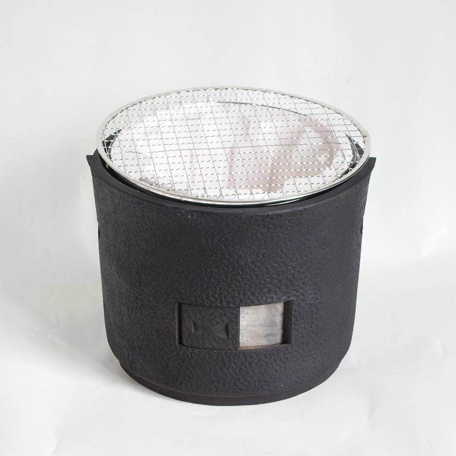 三河焼き七輪 炎匠（三河焼+珪藻土コンロ） | 増田屋 | 03