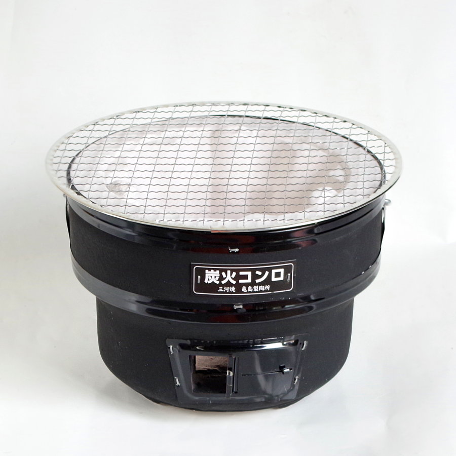 じゅうじゅう七輪＜黒＞ 焼網付 | 増田屋 | 05