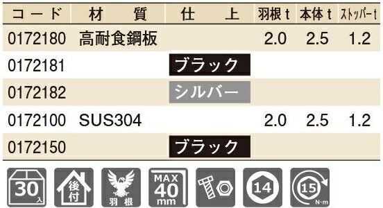 スワロー工業 304ステン 生地 スノーエース IC立平雪止 ストッパー付