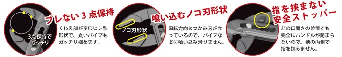 ツノダ TSUNODA TH-300WP TTC WPプライヤー JIS300