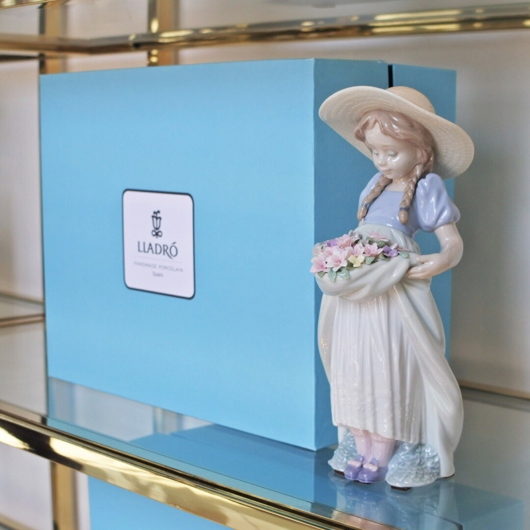 正規販売店 リヤドロ たくさん摘めたよ！ SKU01006756 : lladro-2 : プラスカーサ - 通販 - Yahoo!ショッピング