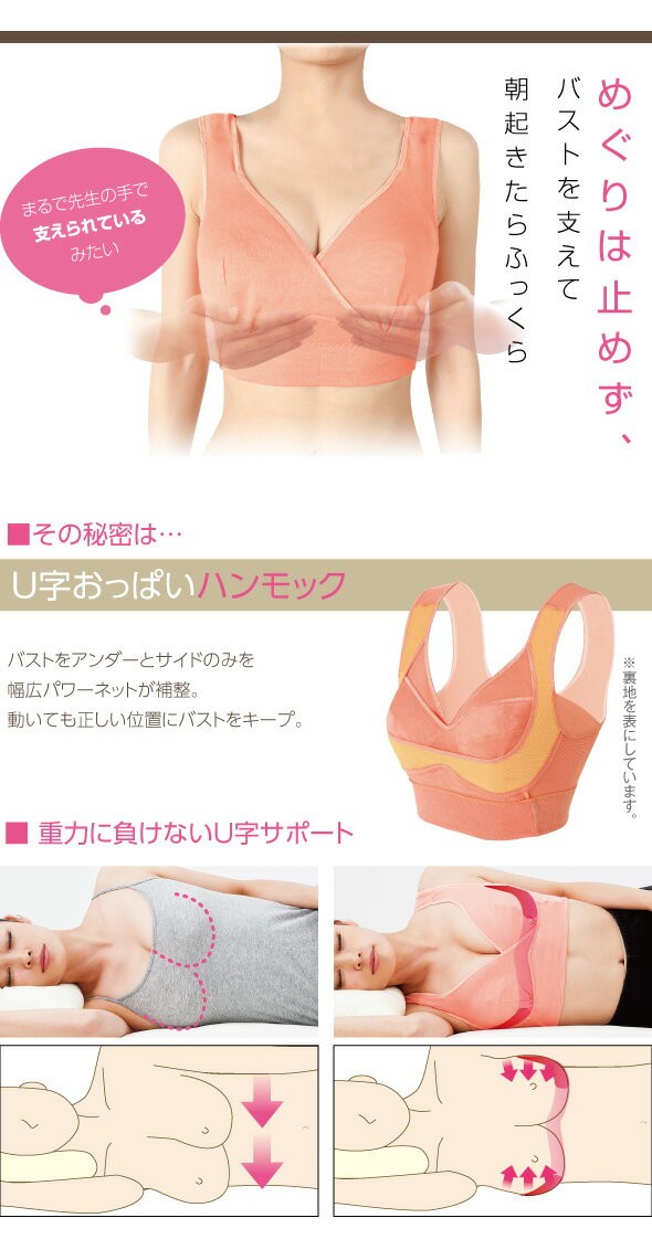 神藤多喜子先生のおっぱい体操ナイトブラ