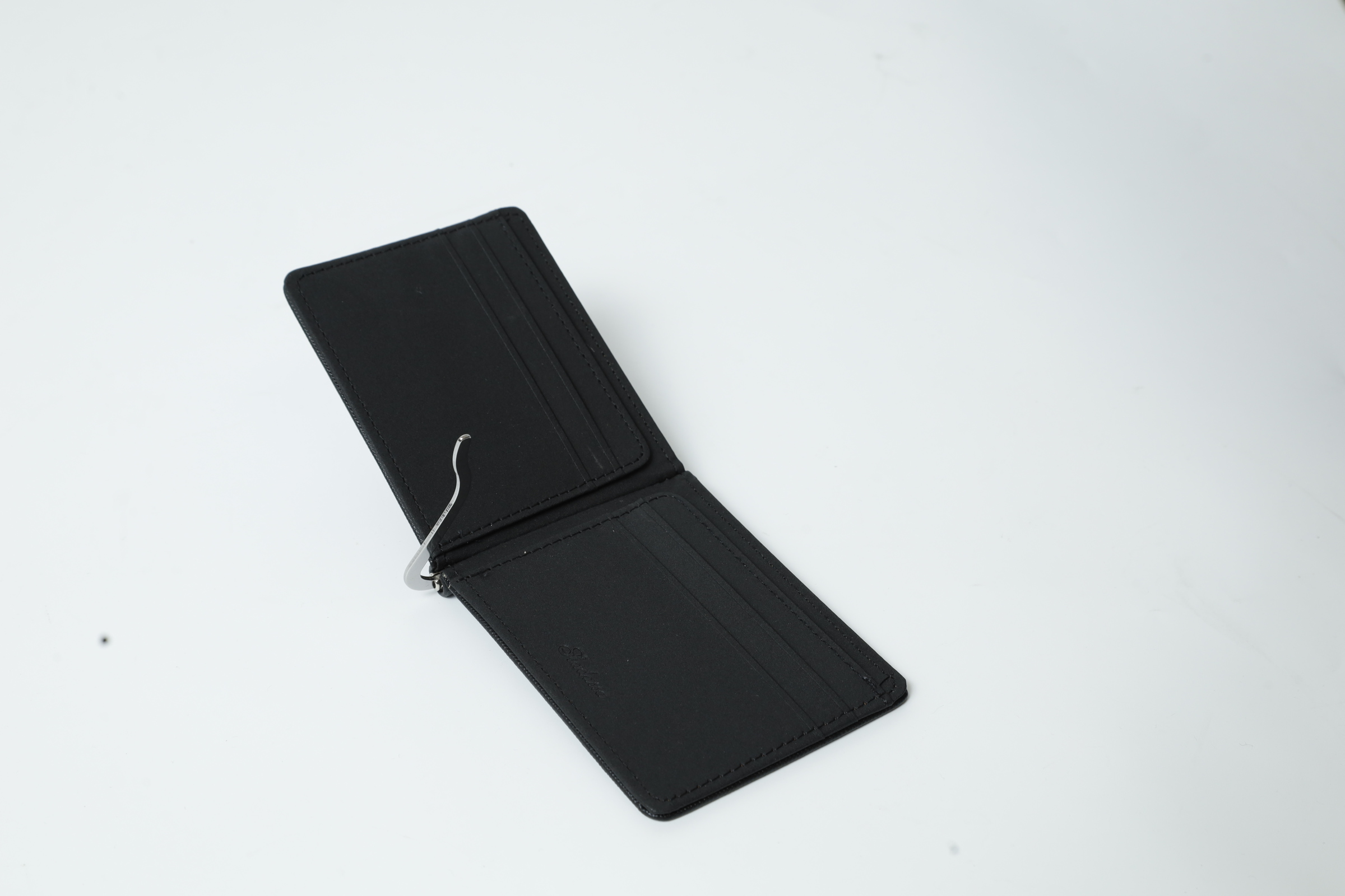 マネークリップ 財布  メンズ 二つ折財布 ミニ財布 軽い 軽量 薄い 薄型 メンズ  シンプル ス...
