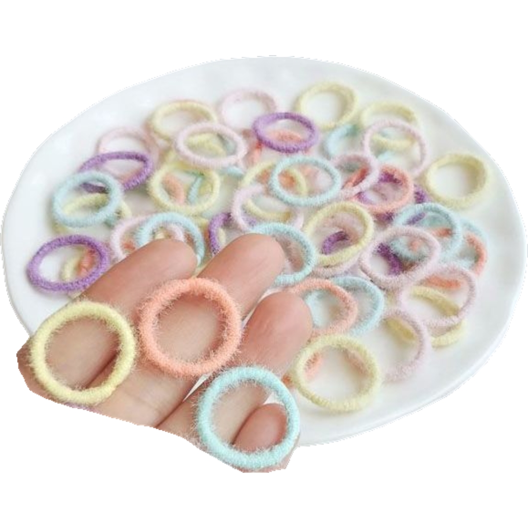 plusnao（プラスナオ） ヘアゴム リングゴム 約100本セット 子供