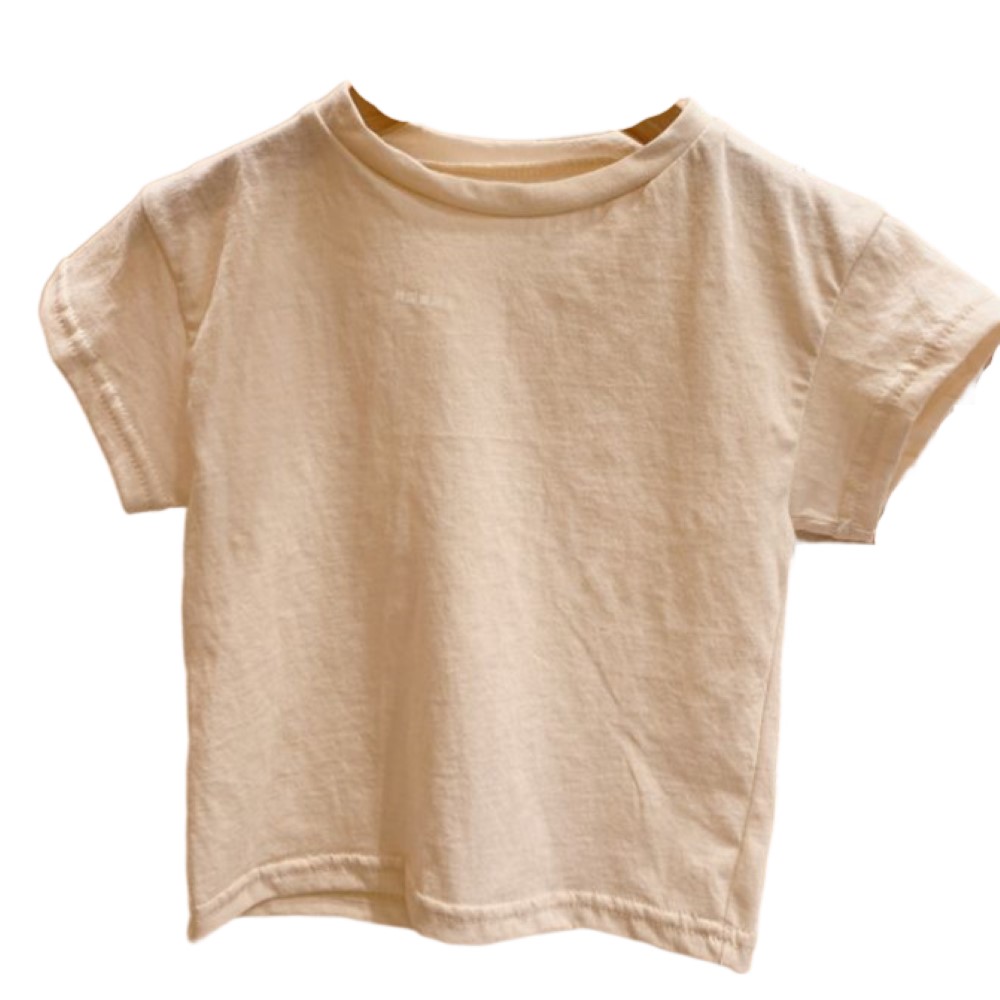 ショートパンツ Tシャツ 単品 キッズ ベビー 子供 女の子 男の子 ウエストゴム 半袖 ラウンドネック 無地 シンプル ドット柄 ストライプ柄 チェ｜plusnao｜10