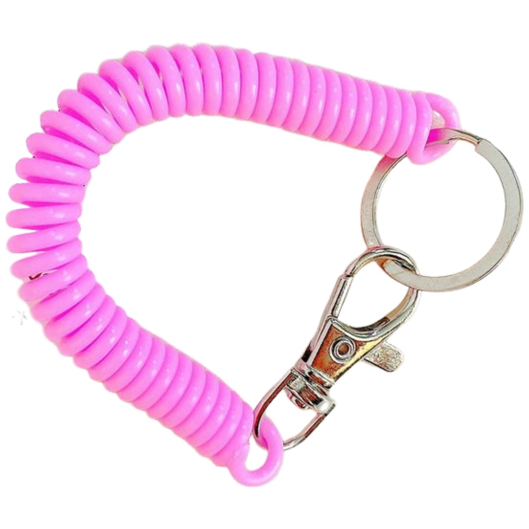 plusnao（プラスナオ） キーチェーン キーホルダー スプリングコード