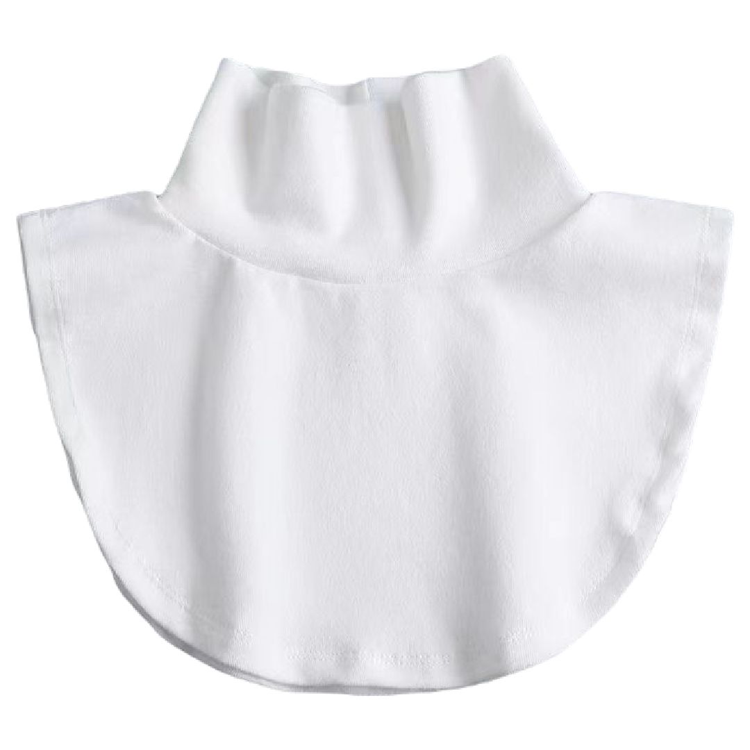 付け襟 タートル つけ襟 フェイクカラー レディース ファッション小物 ハイネック 重ね着 レイヤード 着ぶくれしない 無地 ブラック ホワイト グレ | plusnao | 02