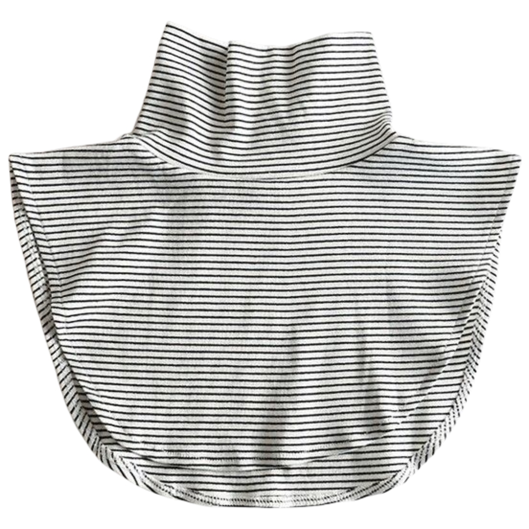 付け襟 タートル つけ襟 フェイクカラー レディース ファッション小物 ハイネック 重ね着 レイヤード 着ぶくれしない 無地 ブラック ホワイト グレ | plusnao | 10