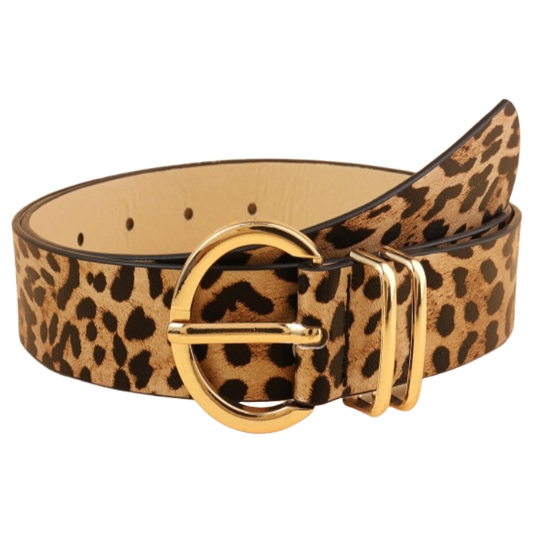 plusnao（プラスナオ） ベルト レディース 太め 丸型 ラウンドバックル