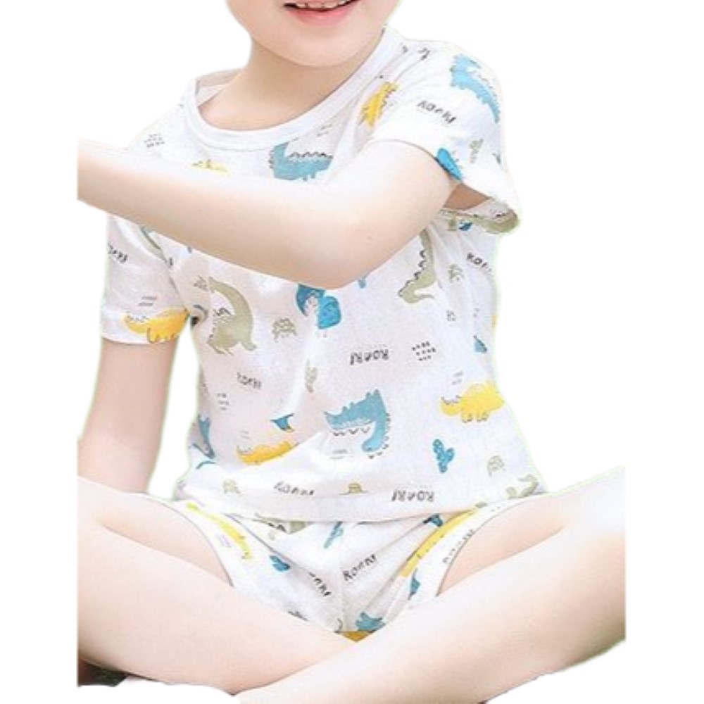 パジャマ メッシュ 上下セット 半袖 半ズボン 子供服 キッズ ジュニア カットソー ショートパンツ 寝巻き 寝巻き ルームウェア 部屋着 夏 男の子 | plusnao | 08