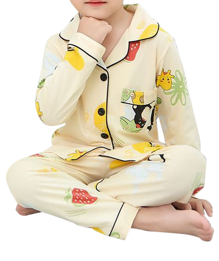 plusnao（プラスナオ） パジャマ 上下セット キッズ ジュニア 子供用