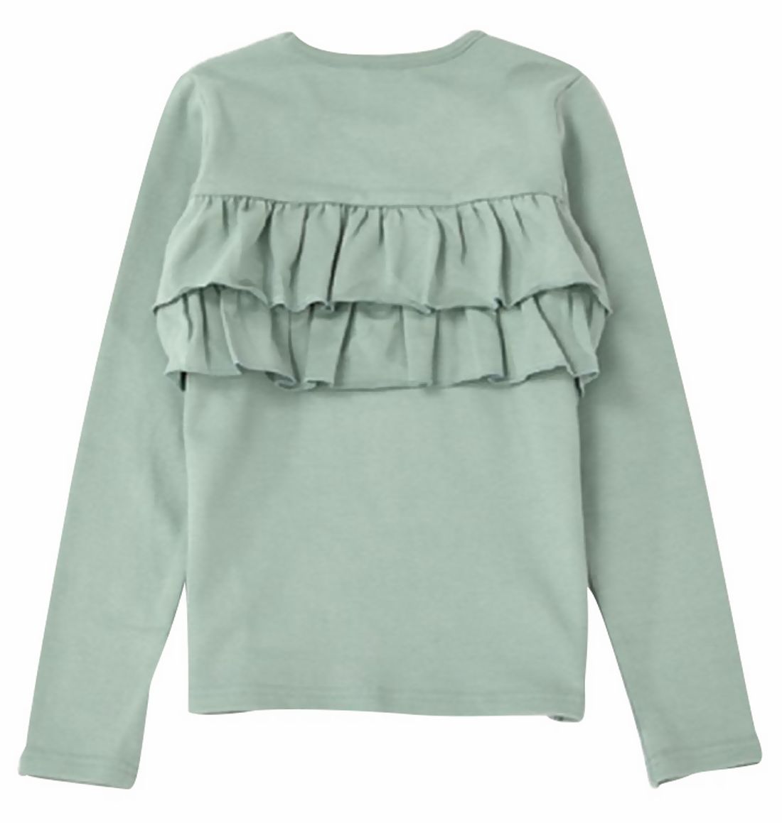 子供服 女の子 ガールズ フリル トップス フリルトップス カットソー ロンT 長袖Tシャツ Tシャツ バックフリル キッズ ジュニア 100 110 | plusnao | 15