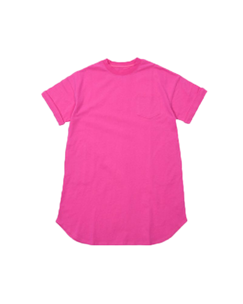 ワンピース Tシャツワンピース 子供服 ビッグシルエット 半袖 ガールズ キッズ ベビー ジュニア 無地 シンプル こども服 子ども服 夏服｜plusnao｜11