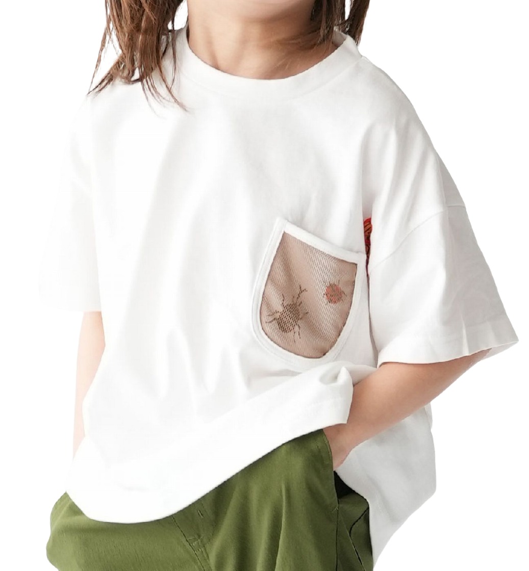 在庫処分 SALE Tシャツ メッシュポケット 半袖 ティーシャツ ポケット
