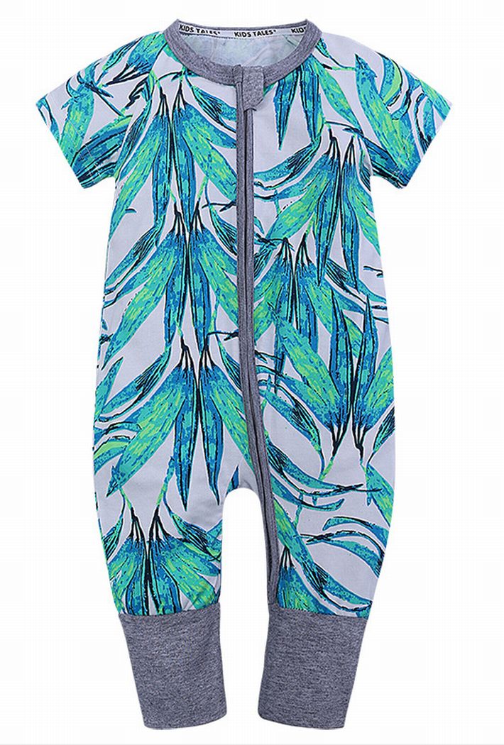 plusnao（プラスナオ） カバーオール ロンパース つなぎ 半袖 長ズボン