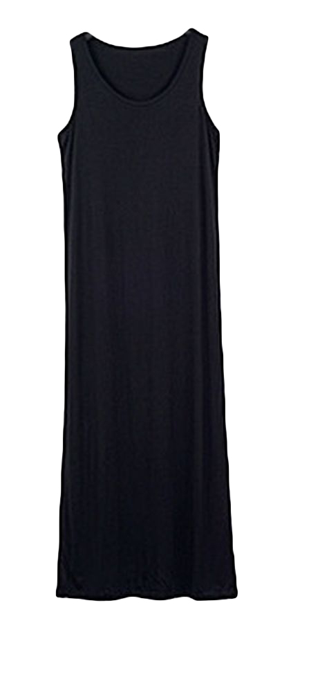 plusnao（プラスナオ） ワンピース レディース ノースリーブ ロング丈