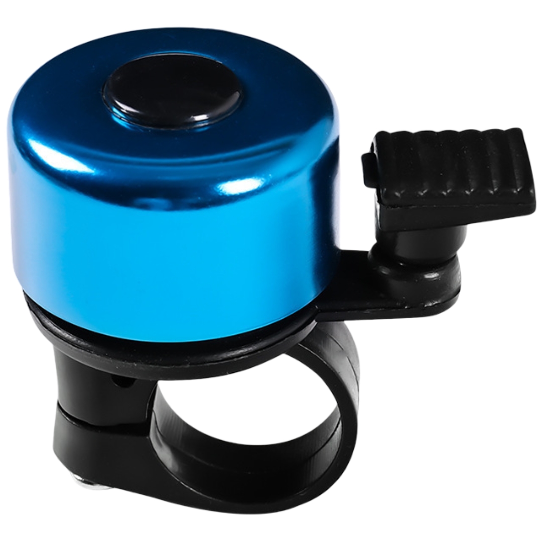 自転車ベル ミニ アルミ 合金 バイクベル ハンドルバー ブルー 自転車ベル ベル サイクルベル マウンテンバイク ロードバイク 鈴 警告
