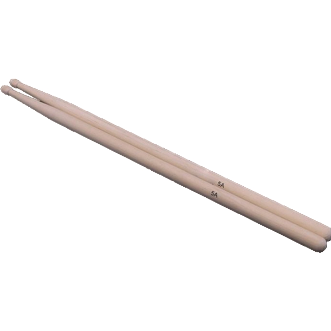 ドラムスティック 1ペア 2本組 5A 7A 木製 シンプル 定番 ベーシック