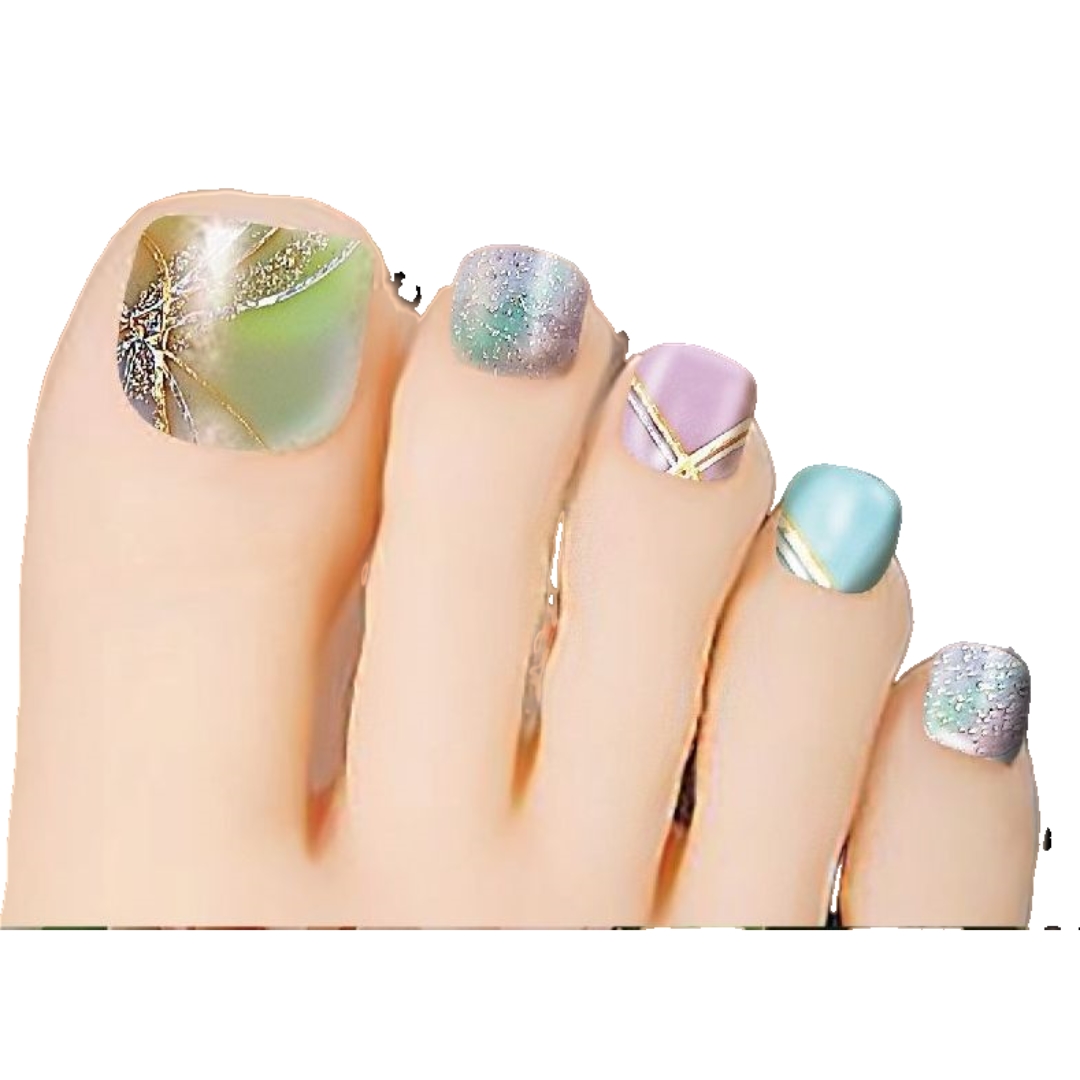 ネイルシール 足用 フットネイル レディース 女性 ネイルアート