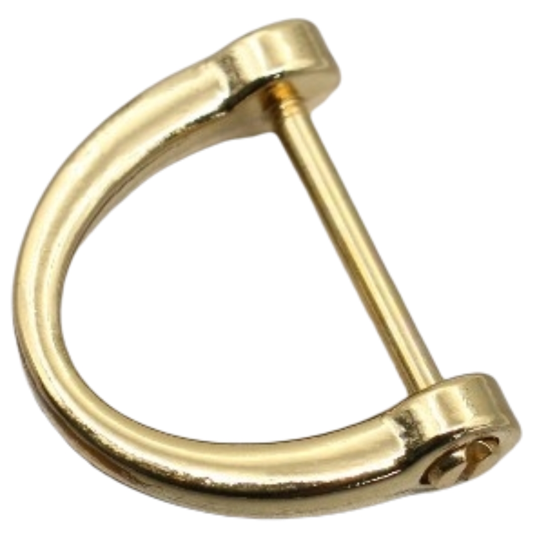 Dカン ネジ式 単品 手カン 金具 部品 レザークラフト アクセサリー