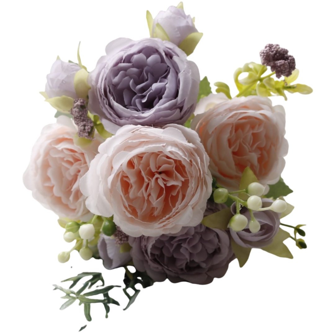 フェイクフラワー 造花 アーティフィシャルフラワー バラ 薔薇 牡丹