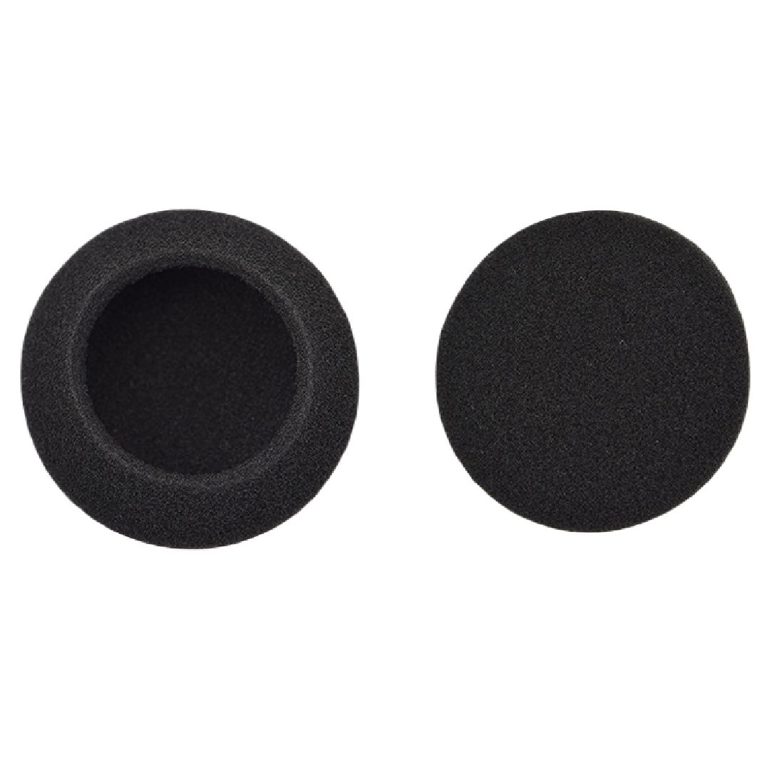 ヘッドホン交換用イヤーパッド 2枚セット 1ペア カバースポンジ 取替え スペア 直径5cm ヘッドフォン 左右 両耳 ブラック | ブランド登録なし | 01