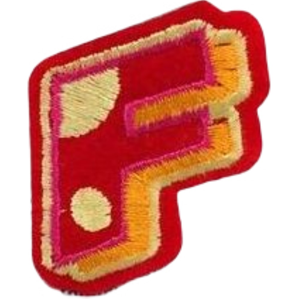 ワッペン アルファベット 英字 英語 ハンドメイド 手芸 DIY カラフル
