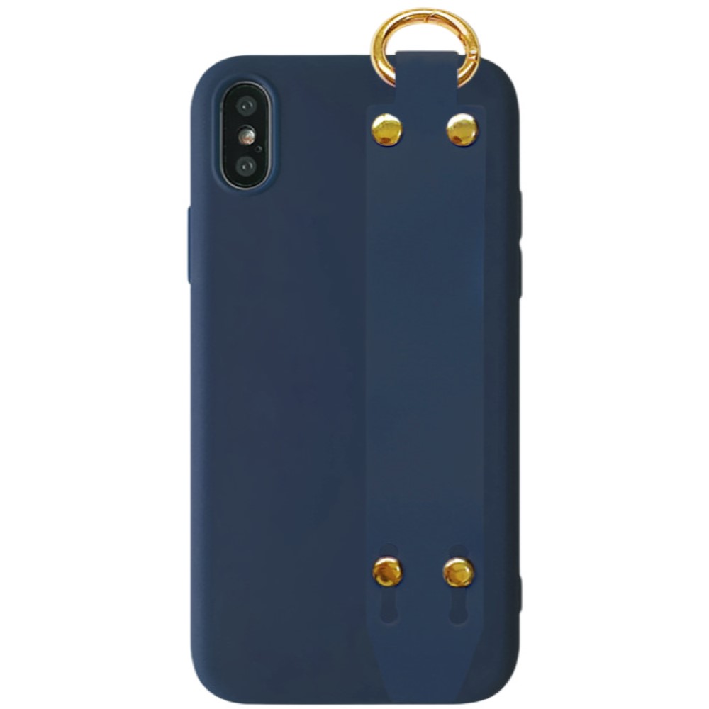 iPhoneケース スマートフォンケース スマホケース スマホカバー 落下防止ベルト スタンド機能 リング付き 背面保護 傷防止 シンプル おしゃれ | ブランド登録なし | 11