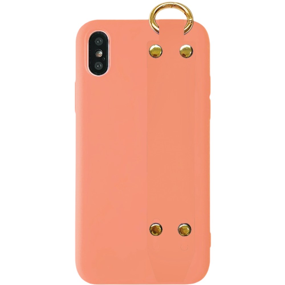 iPhoneケース スマートフォンケース スマホケース スマホカバー 落下防止ベルト スタンド機能 リング付き 背面保護 傷防止 シンプル おしゃれ | ブランド登録なし | 03