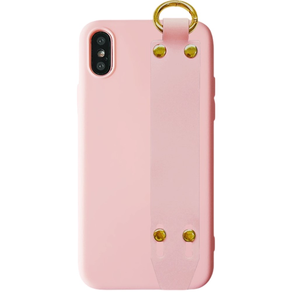 iPhoneケース スマートフォンケース スマホケース スマホカバー 落下防止ベルト スタンド機能 リング付き 背面保護 傷防止 シンプル おしゃれ | ブランド登録なし | 02