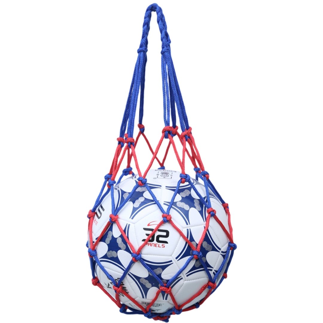 ボールネット ボールバッグ ボール入れ 収納 球 サッカー バスケット バレー フットサル ドッジボール 球技 網袋 手提げ 持ち運び 持ち歩き 落下 | plusnao | 01