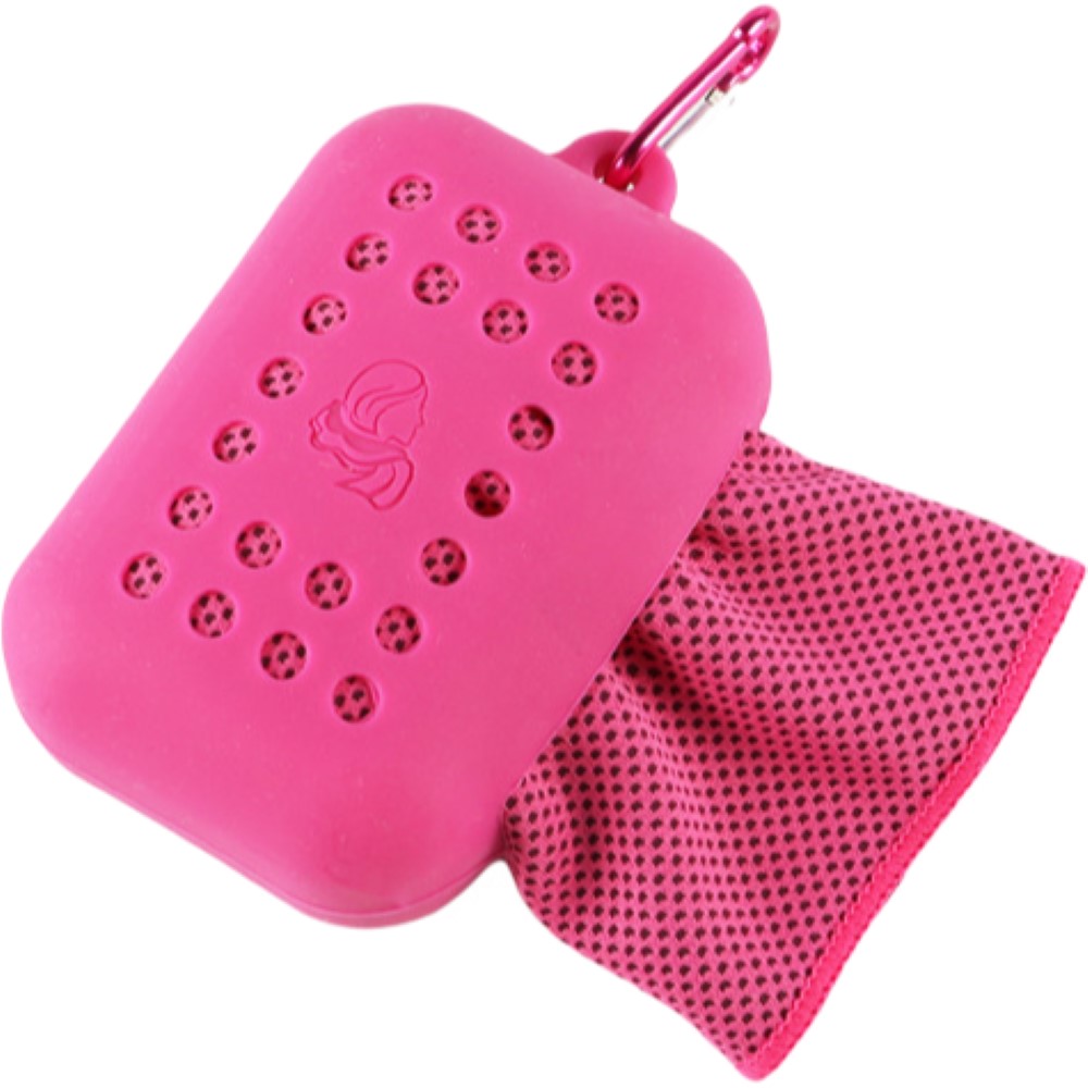 plusnao 冷感タオル クールタオル ケース付き 冷却タオル