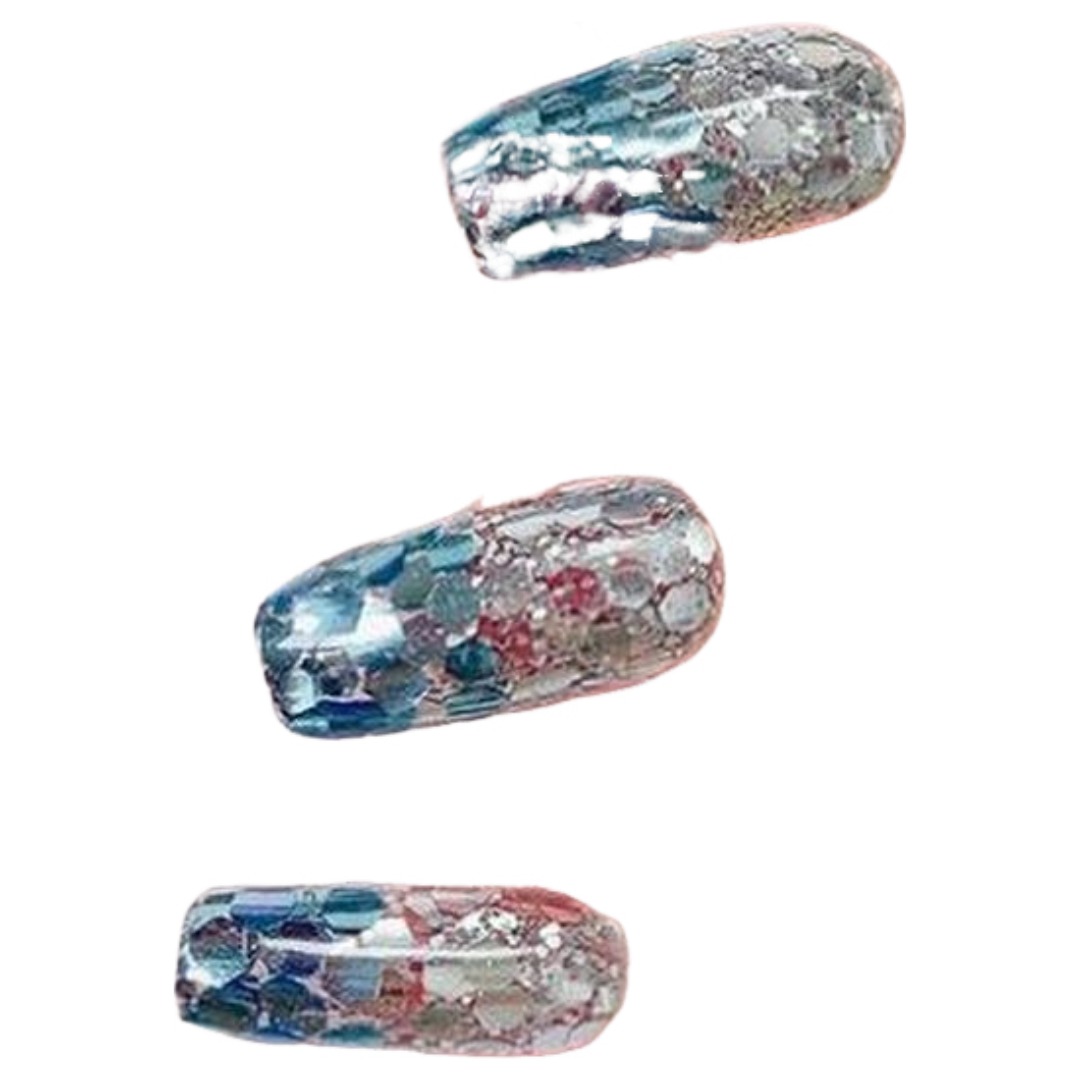 ネイルパーツ ネイルアート スパンコール グリッター ラメ フレーク