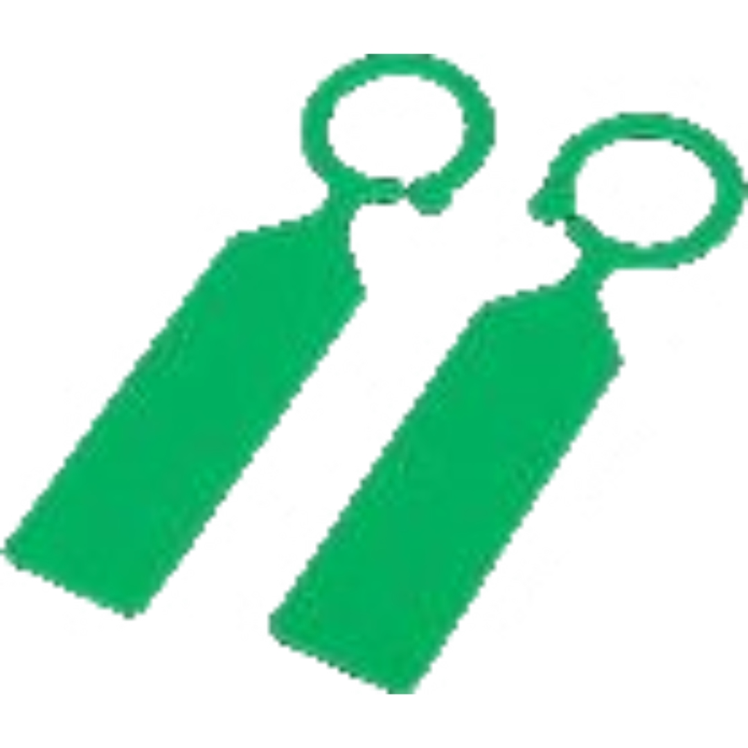 園芸用ラベル 100個セット 吊り下げ フック型 植物用タグ 名前タグ