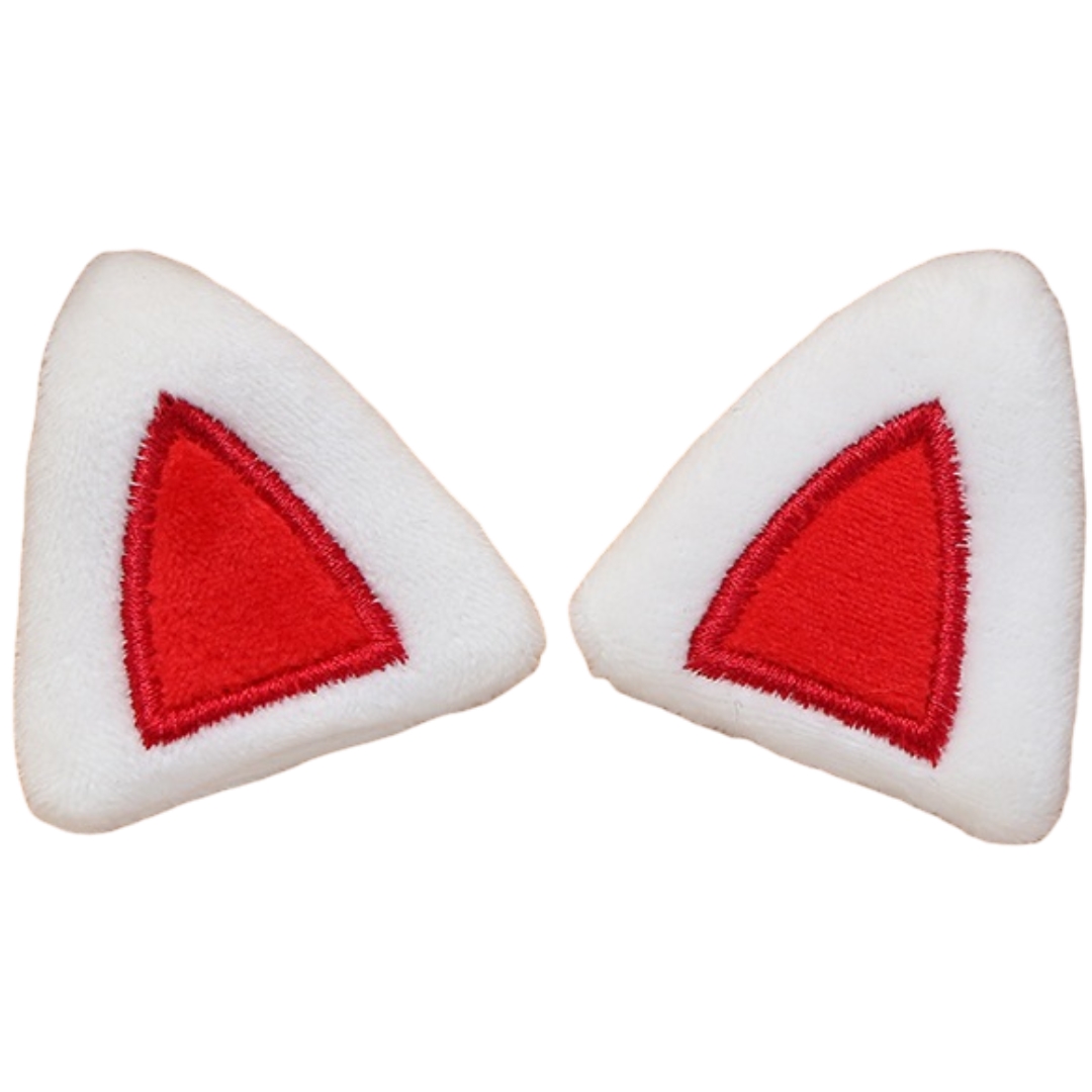 猫耳 うさ耳 ハンドメイド用品 手芸用品 両耳 2個セット 裁縫 パーツ