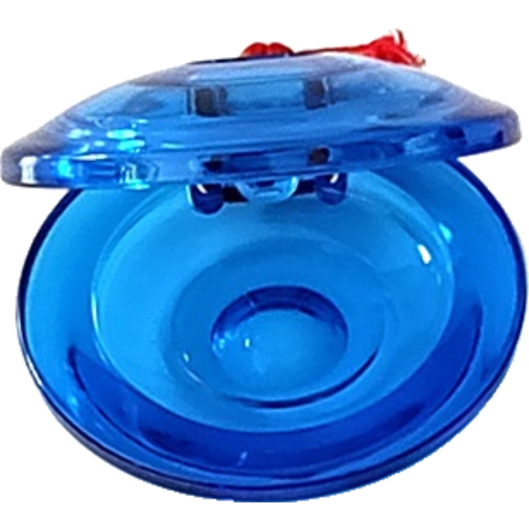 カスタネット 単品 楽器 プラスチック 不透明 透明 クリアカラー 音