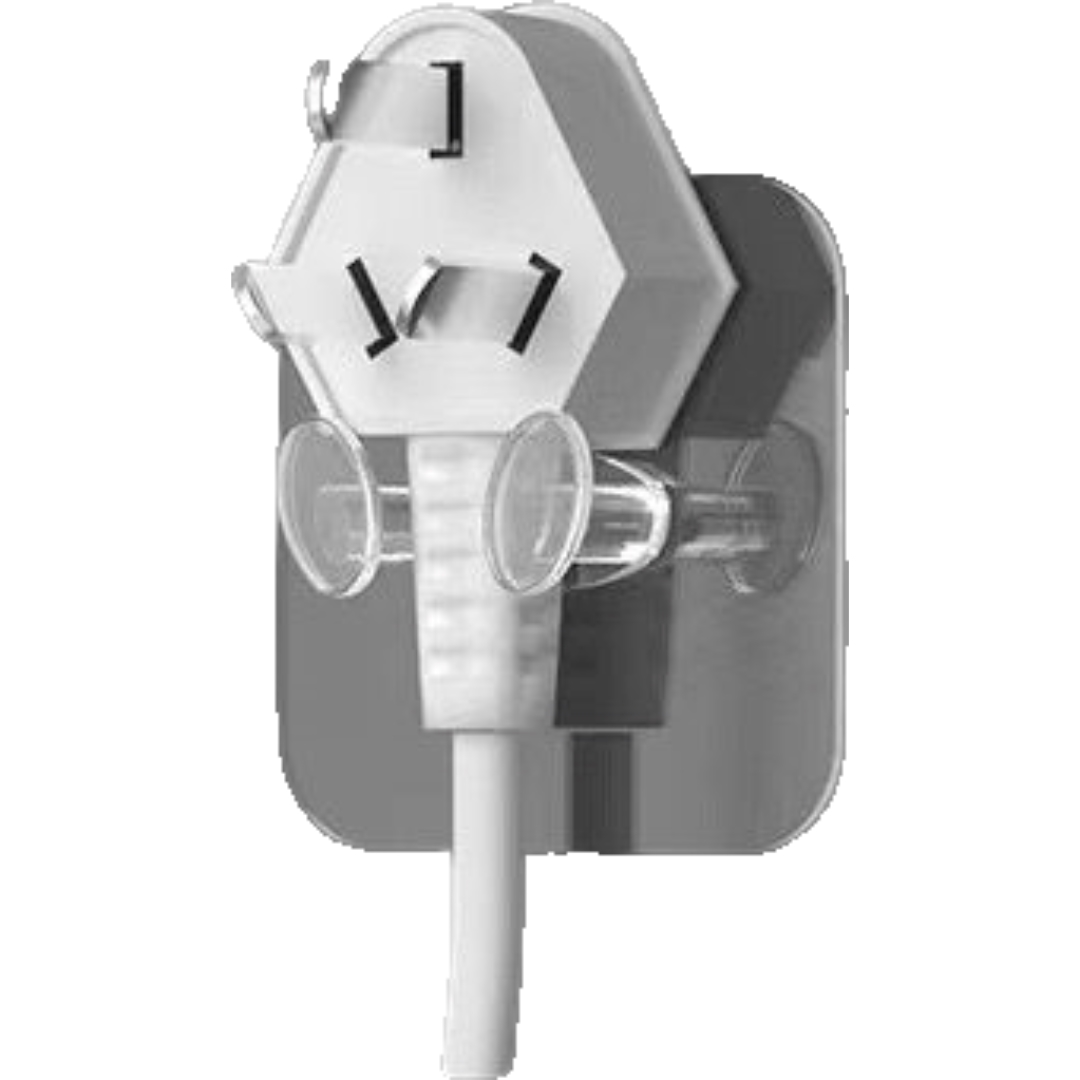 粘着フック 2個セット 電源プラグ収納 ケーブルホルダー ケーブル