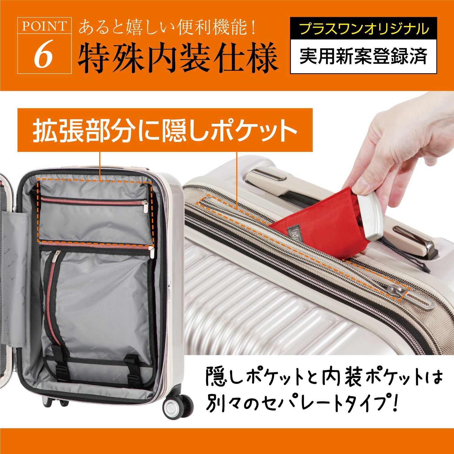 スーツケース ストッパー付き 拡張 Sサイズ 機内持ち込み 大容量 40L 