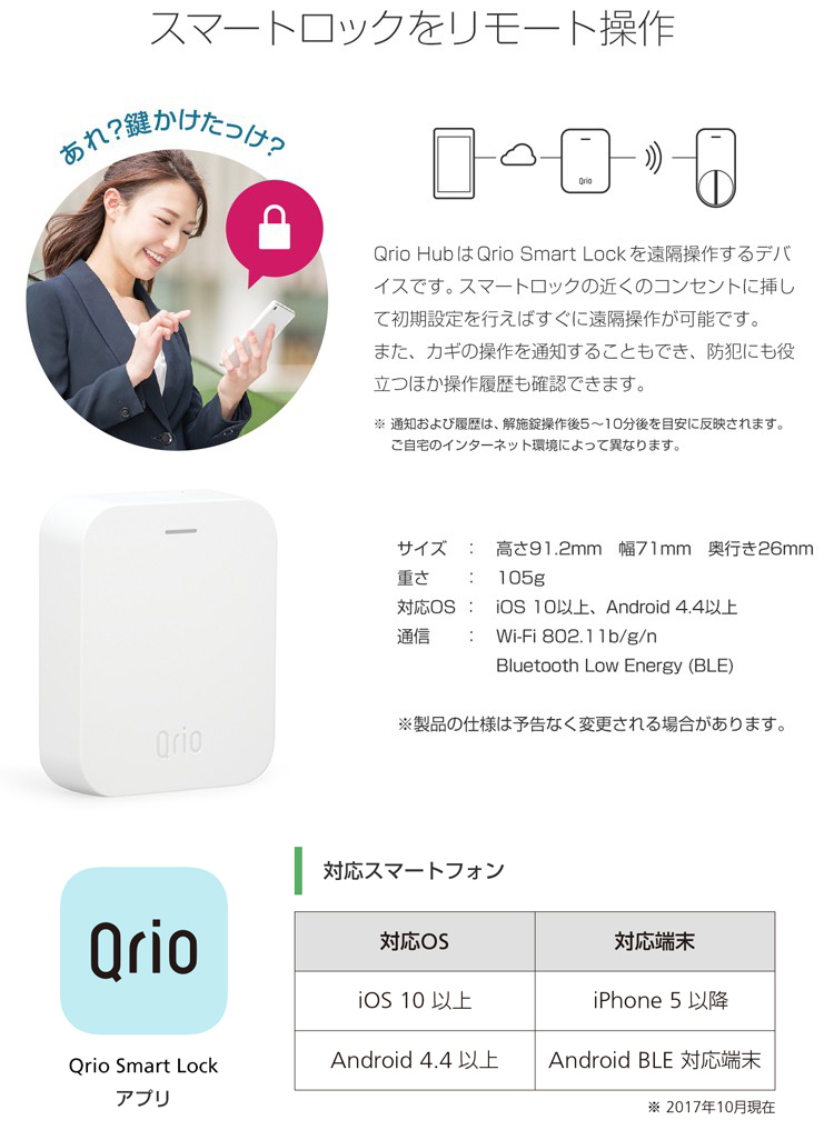 楽天 キュリオ(QRIO)ロック及びキュリオ(QRIO)ハブ - その他